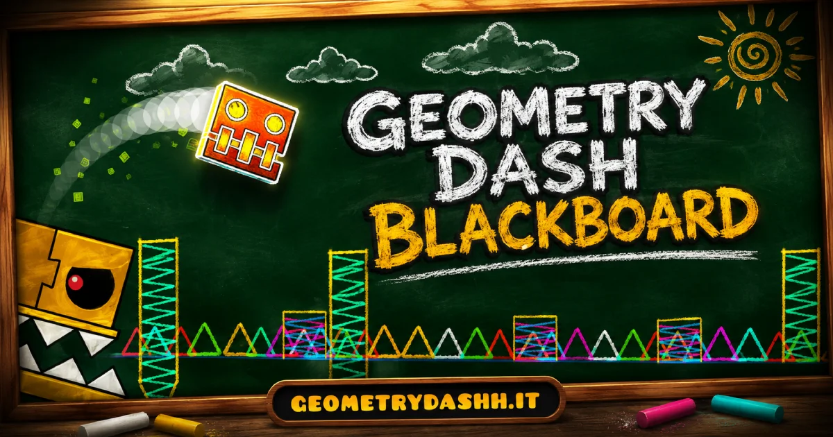 Geometry Dash Blackboard