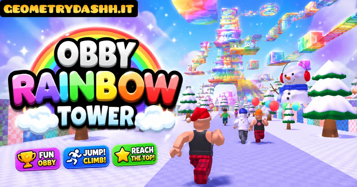 Obby Rainbow Tower